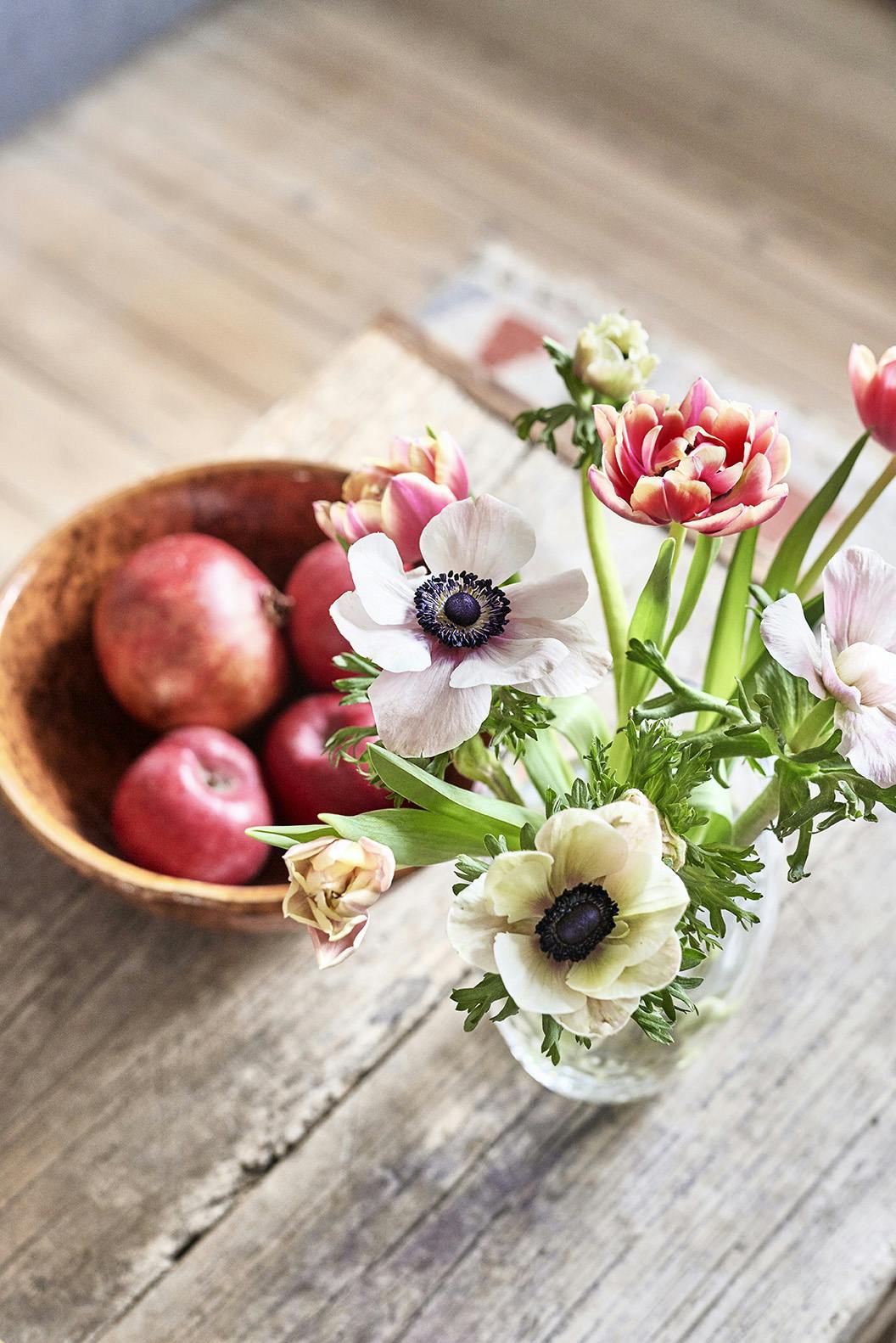diannafeya220808 Glassvase friske blomster